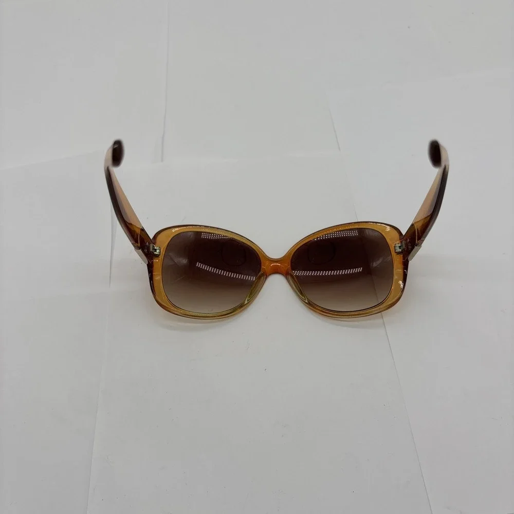 Women's Vintage Franco Sarto  Sunglasses Cats Eye Large Amber Colored